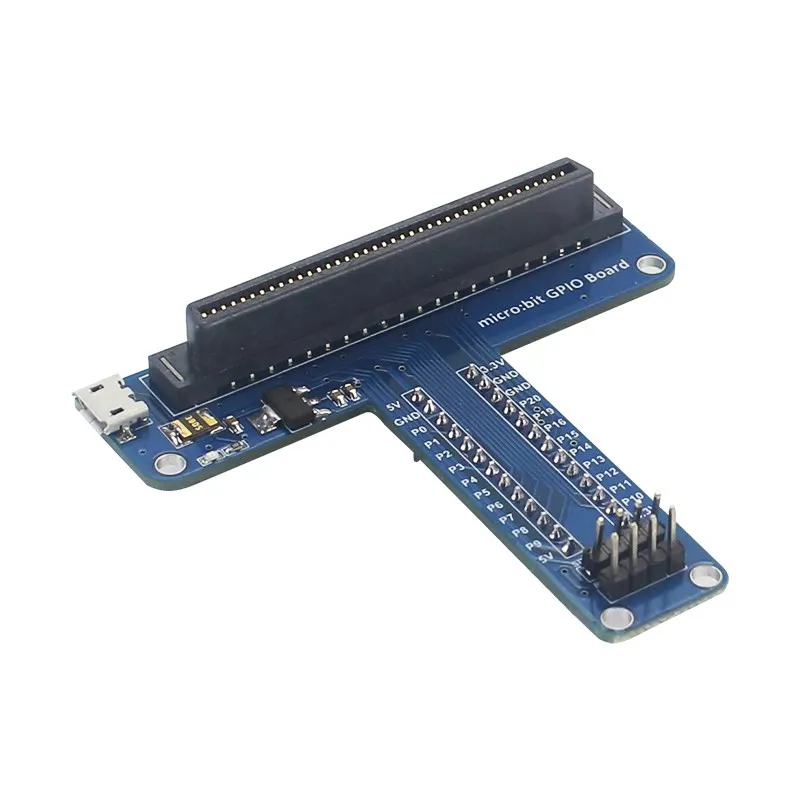 

T Type GPIO Extension Board for Micro:bit 5V and 3.3V Output Extension Board for Micro:bit Kid Programming Education