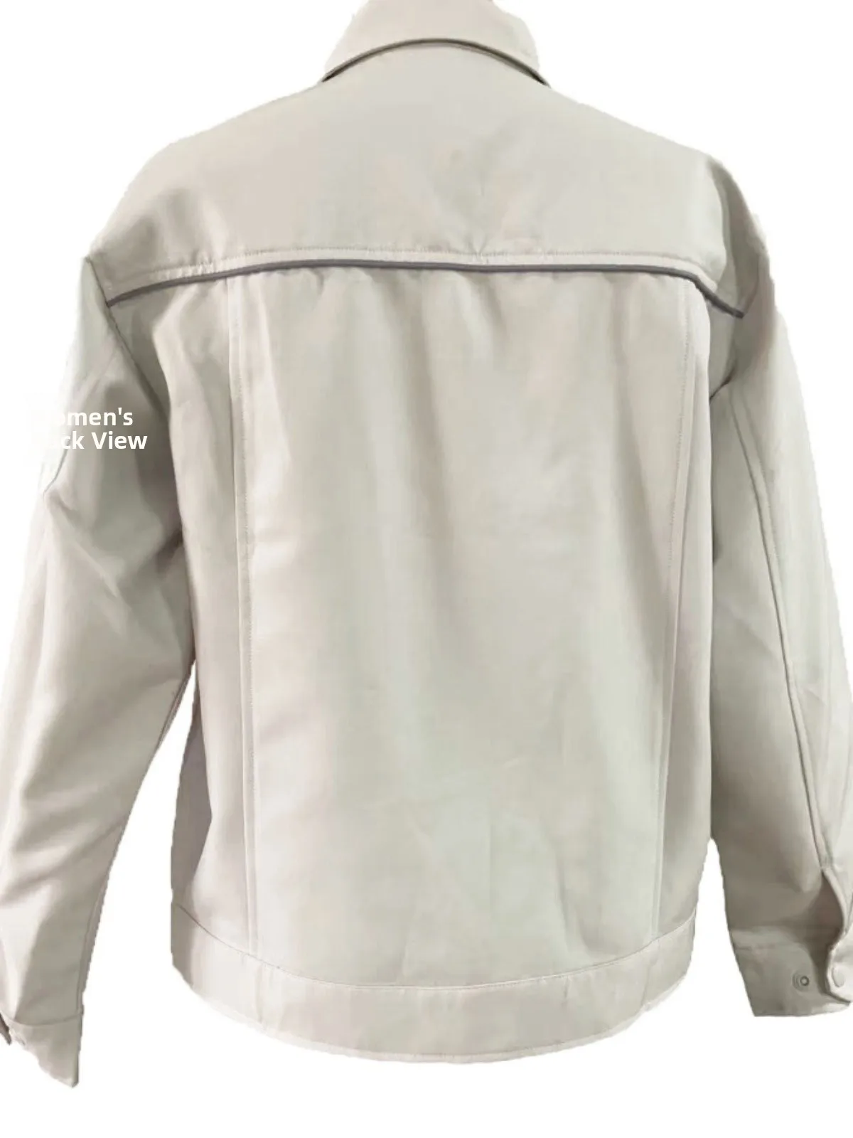 

New Men's And Women's Busin Manager Jaet BYD Cany Embroidered Outerwear Beige Color Stand Fit Busin Sle Warmth