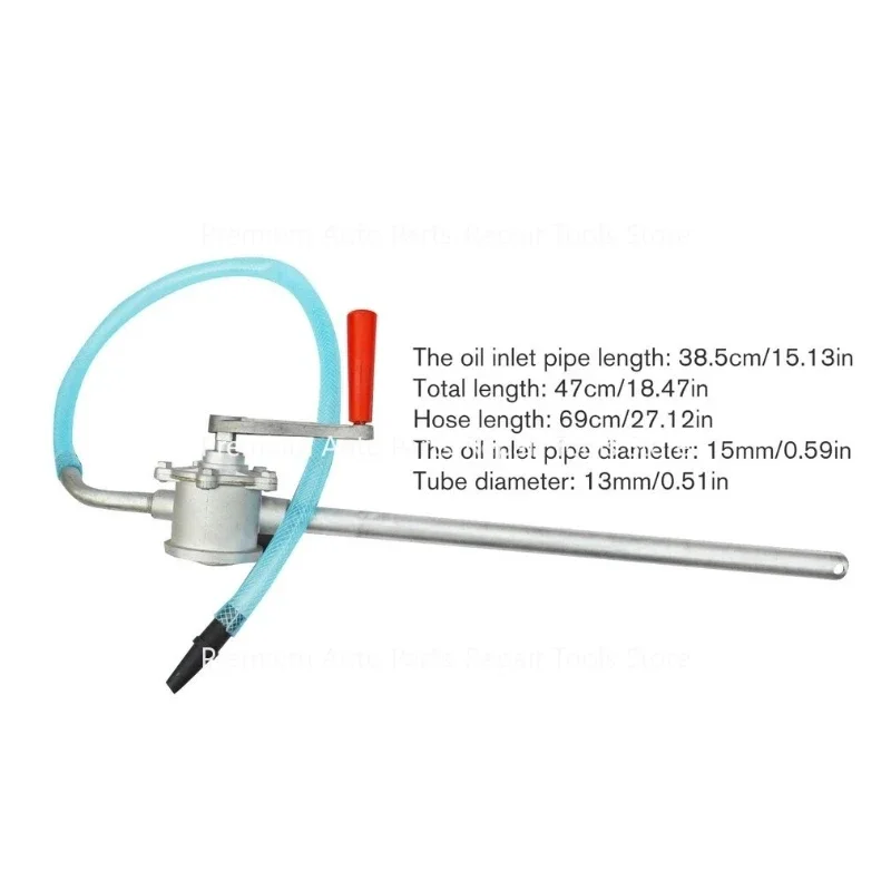 1 مجموعة كرنك اليد مضخة زيت سيارة شفط المياه الكيميائية السائل مضخة المحمولة سيارة شاحنة زيت الوقود الديزل نقل مصاصة هان