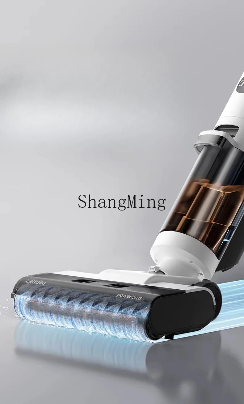 ZYY เครื่องซักผ้าดูดและลากจูงไม้ถูพื้นไฟฟ้าในครัวเรือนแบบบูรณาการไม้ถูพื้นทําความสะอาดตัวเอง