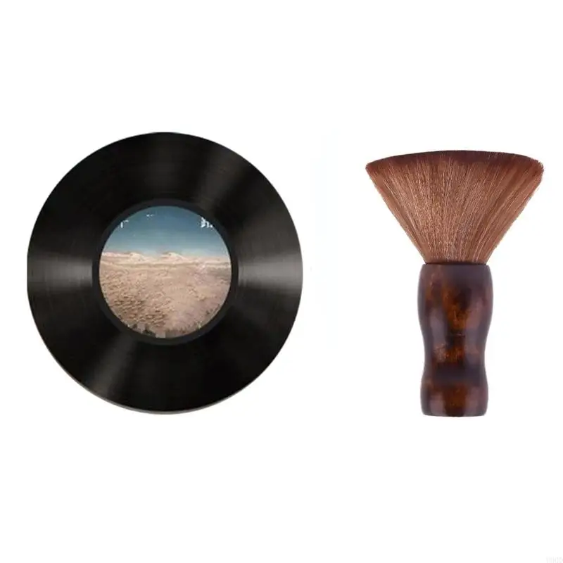 2025 New Vinyls Record Dust Duver Brush Cleaner لتعزيز تجربة Audios