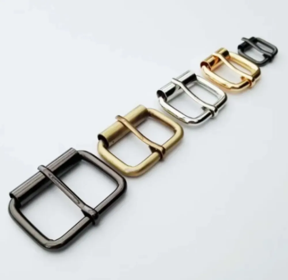 1pcs Metal Belt Buckle Pin Buckles for Bag Strap Backpack Waistband Leather Belts Roller Hook DIY Accessories