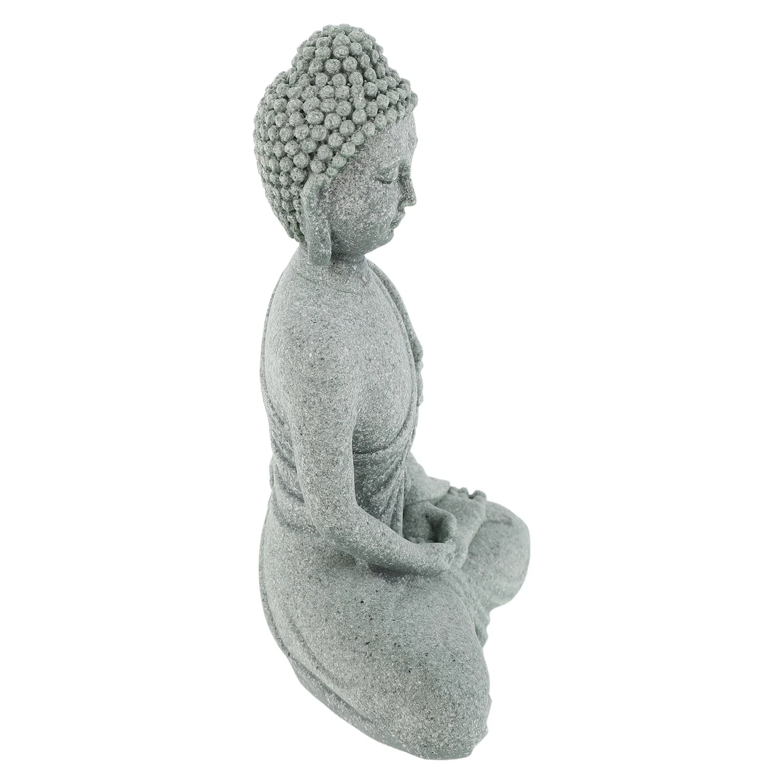 

Natural Sandstone Buddha Statue Zen Sculpture For Meditation Decorative Feng Shui Ornament Home Garden Decoration