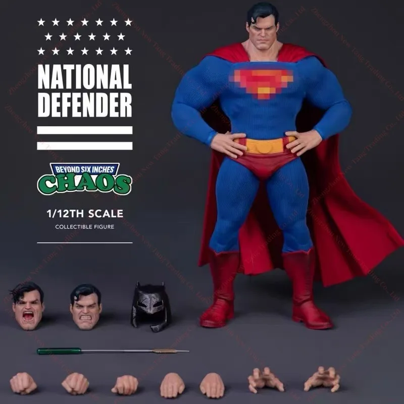 カオス 1/12 スケール男性兵士国家ガーディアンアンバサダースーパーヒーローフルセット 6 インチアクションフィギュアモデルギフトコレクション
