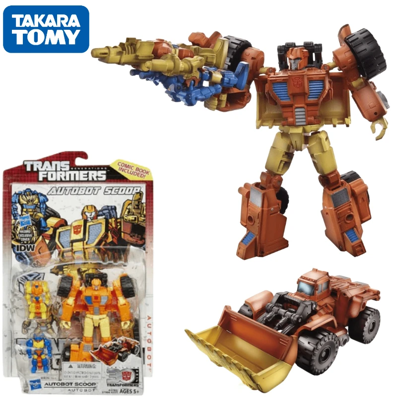 

In Stock Takara Tomy Transformers G Series 30th Anniversary D Class Large Shovel Robot Anime Action Model Toys Gift