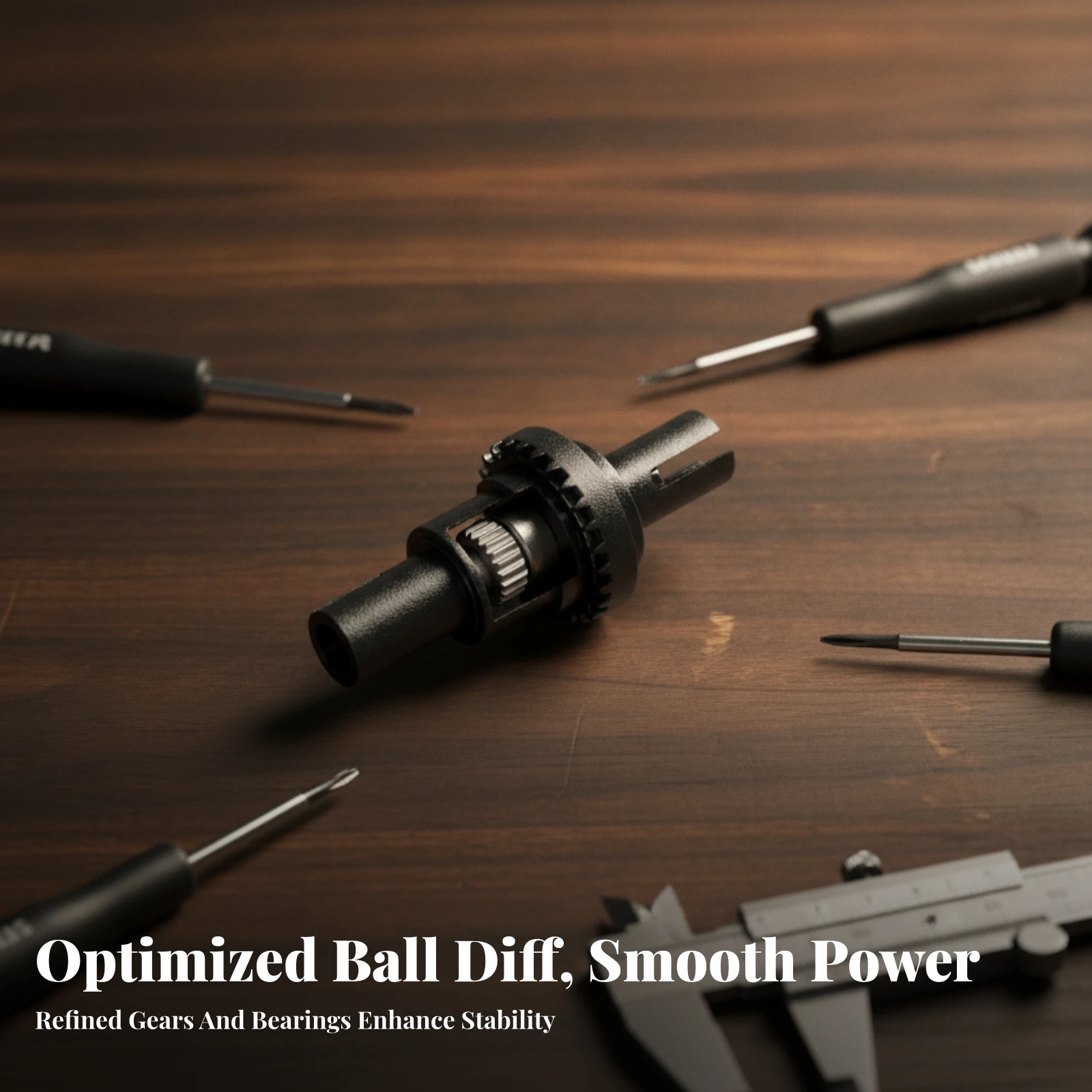 Ball Differential Compact Ball Differential with Gear Collar Accessory Sturdy Stable for Drift Setups