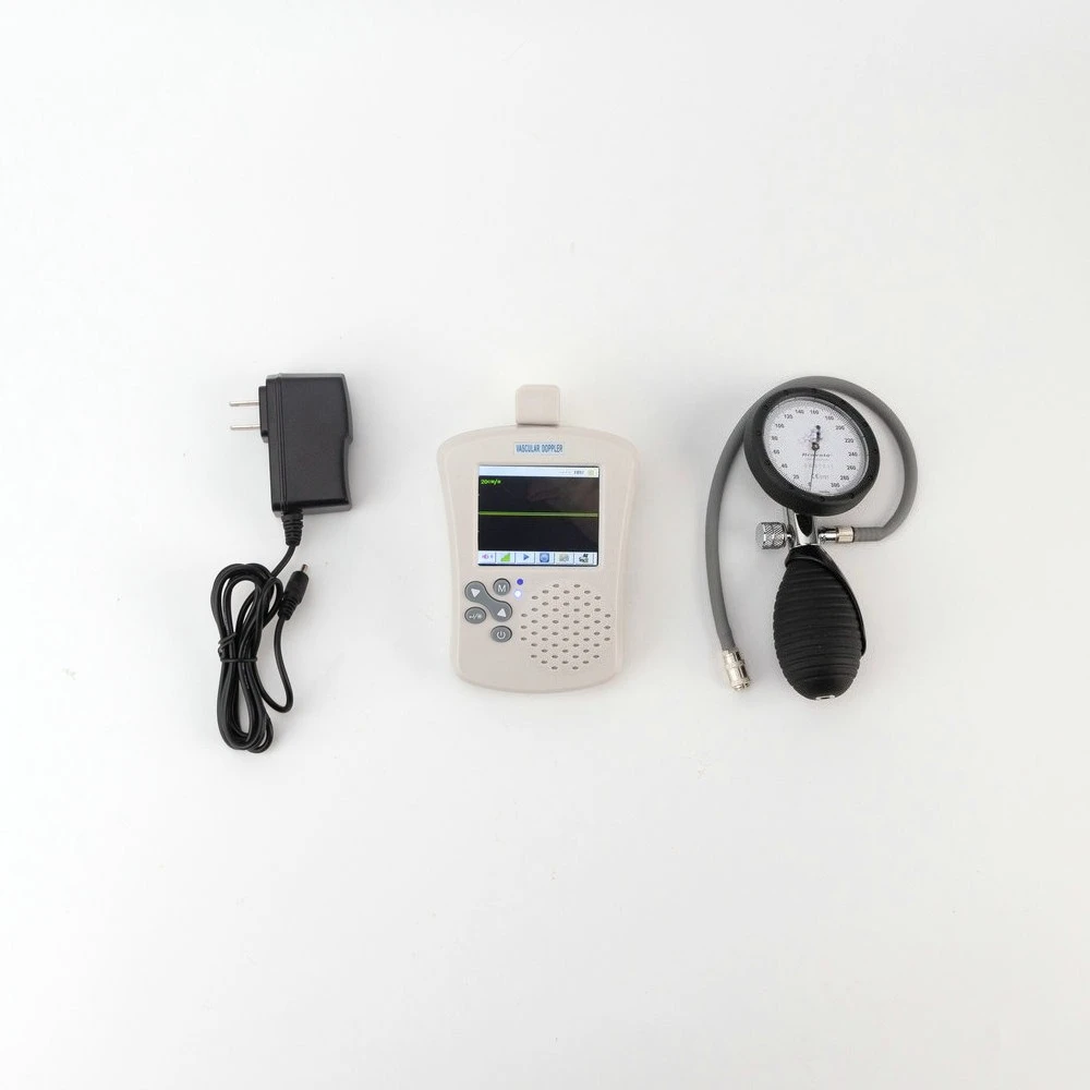 DBP-3000C Veterinary Doppler Blood Pressure Monitor – Portable Pet Sphygmomanometer for Cats, Dogs & Small Animals
