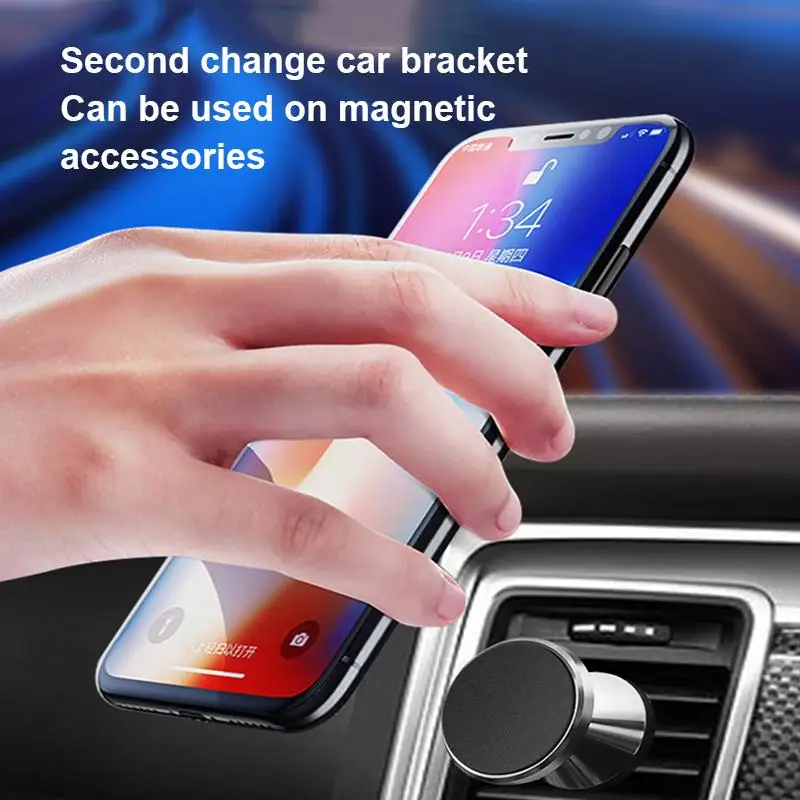 Car Holder Flexibility Mini Double-sided Magnet Design Multi-function Mobile Phone Accessories Magnetic Mobile Phone Holder