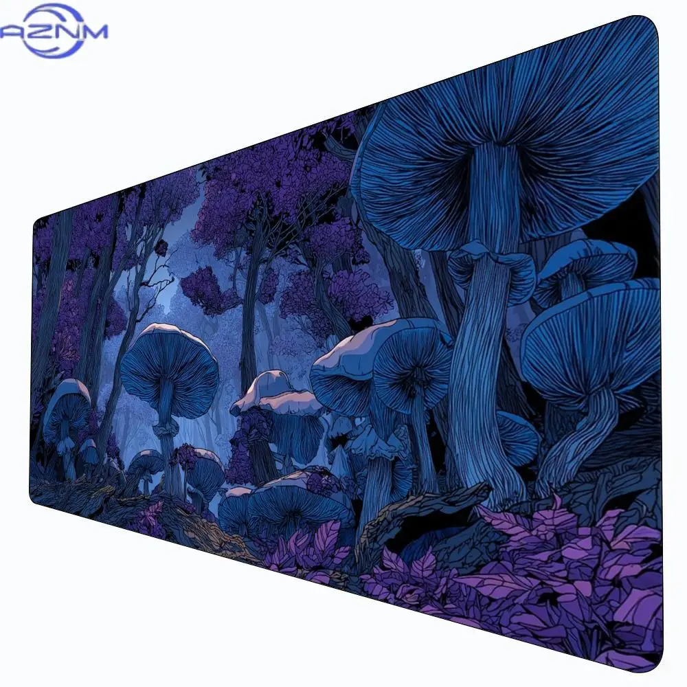 Fantasy giant mushroom forest MTG Playmat Magic Card Battle Mat Non-Slip Durable CM Commander playmat tapete magic mtg