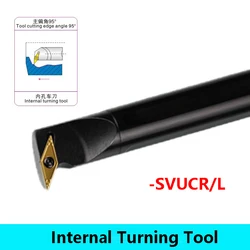 LIHAOPING SVUCR S16Q S20R SVUCR11 SVUCL11 Lathe Inner Hole Turning Tool Boring Bar S16Q-SVUCR11 Metal Cutter Carbide Insert VBMT