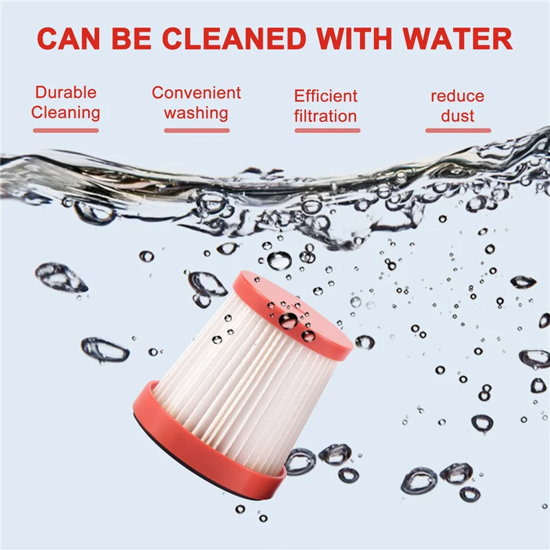 A05G-2Pcs تصفية ل Deerma VC01 يده مكنسة كهربائية الملحقات استبدال تصفية مجمع الغبار المحمولة