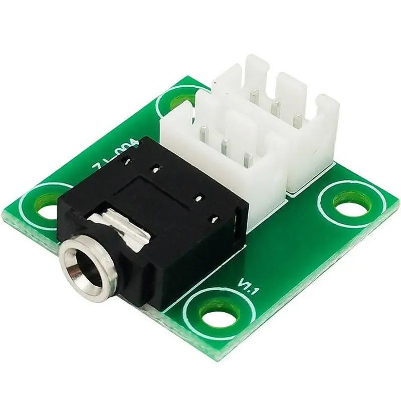 3.5MM Headphone Audio Signal Transfer XH2.54 3P Terminal Lead Amplifier Chassis DIY Wiring Board