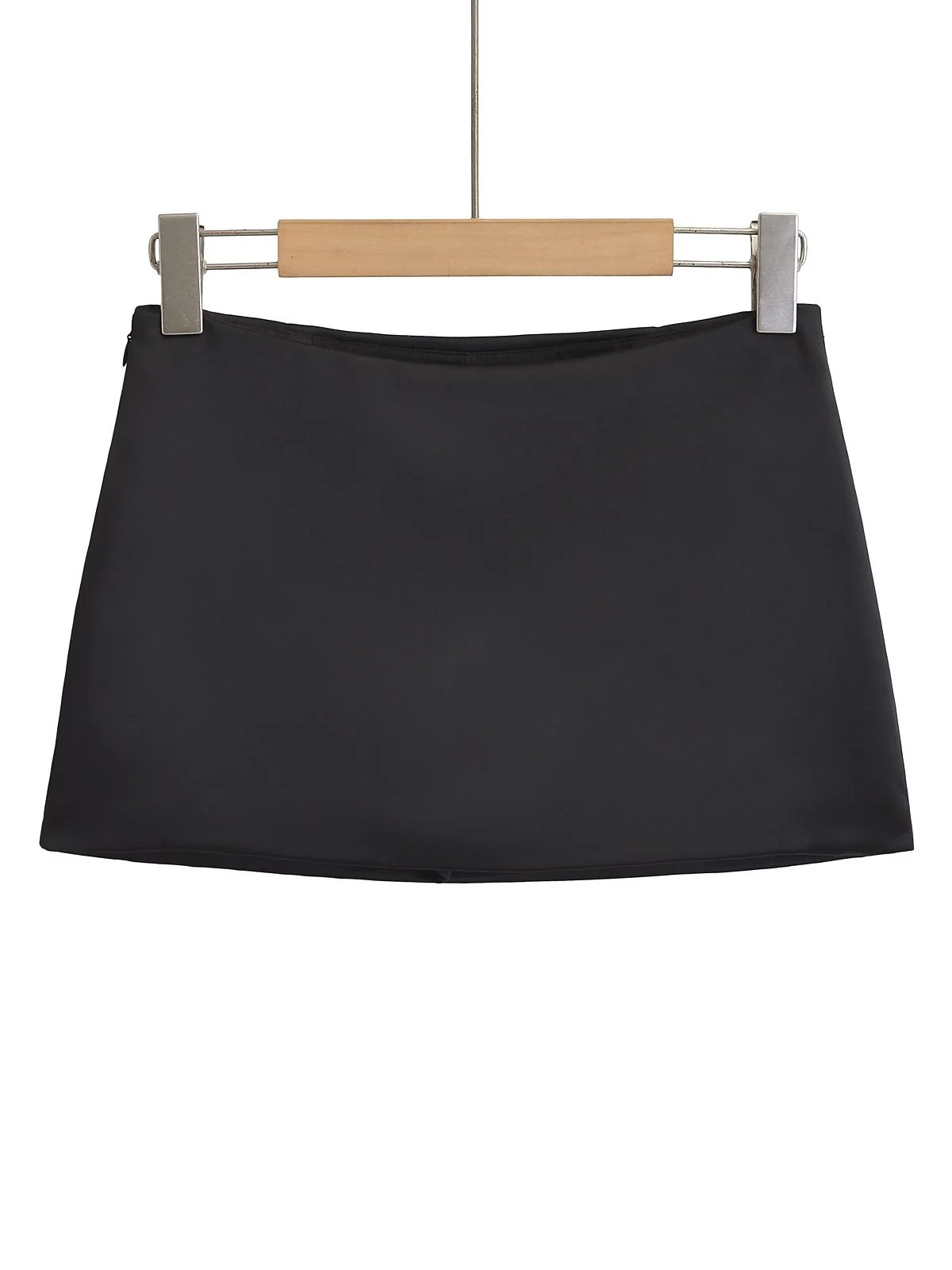 Verão preto mini saias para mulher casual baixo aumento curto mini saias kawaii saias de cintura baixa bolsos saia bonito com shorts