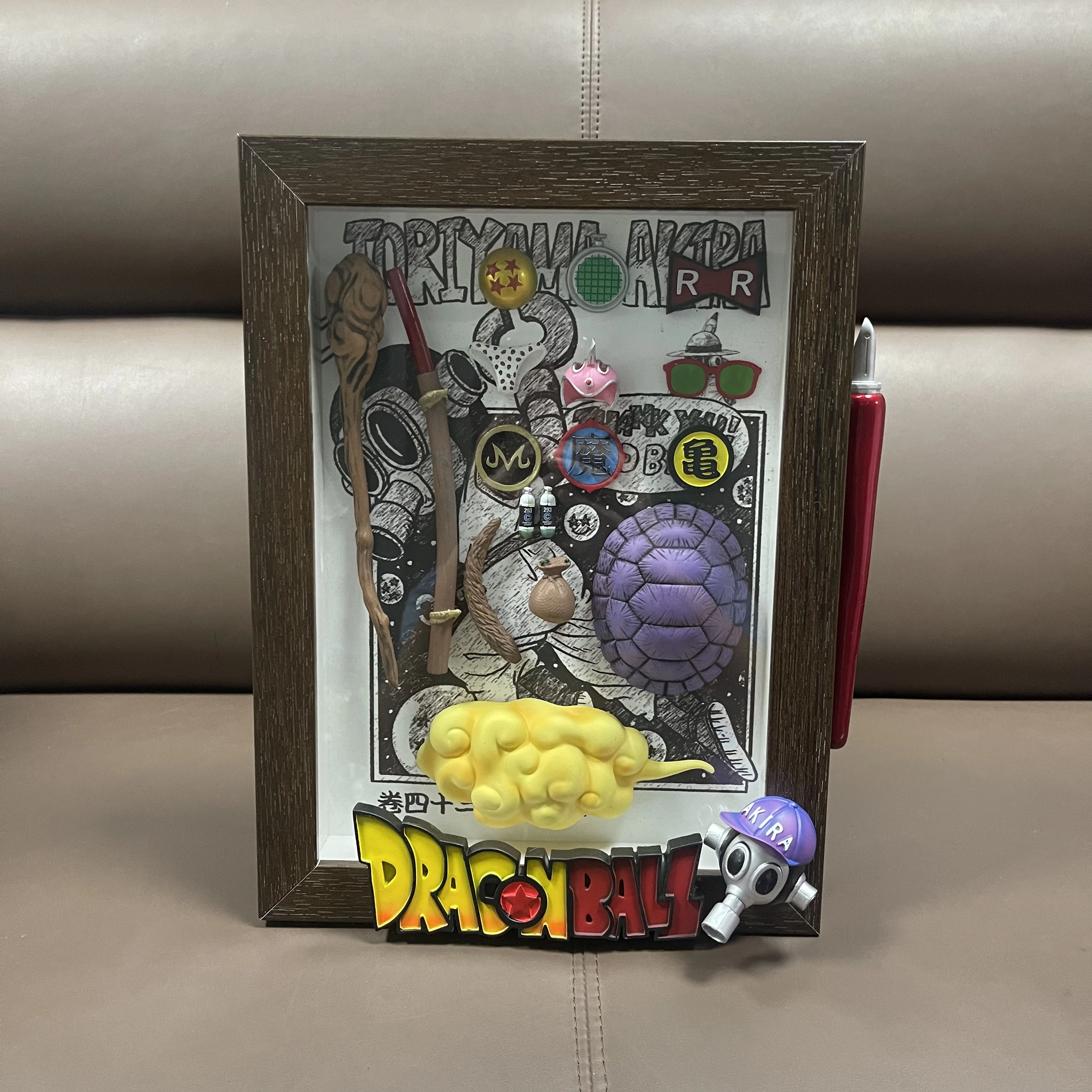 

Anime Dragon Ball Z Photo frame Collection Model Toys, Gifts