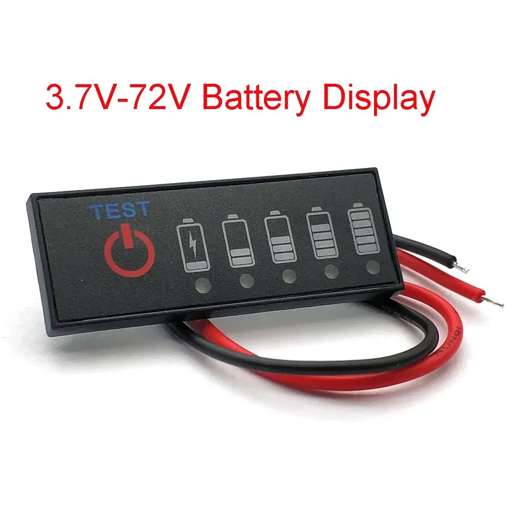 1S 2S 3S 4S Lithium Battery Power Indicator 18650 Lithium Battery Capacity Display Tester 3.7V 7.4V 11.1V 14.8V