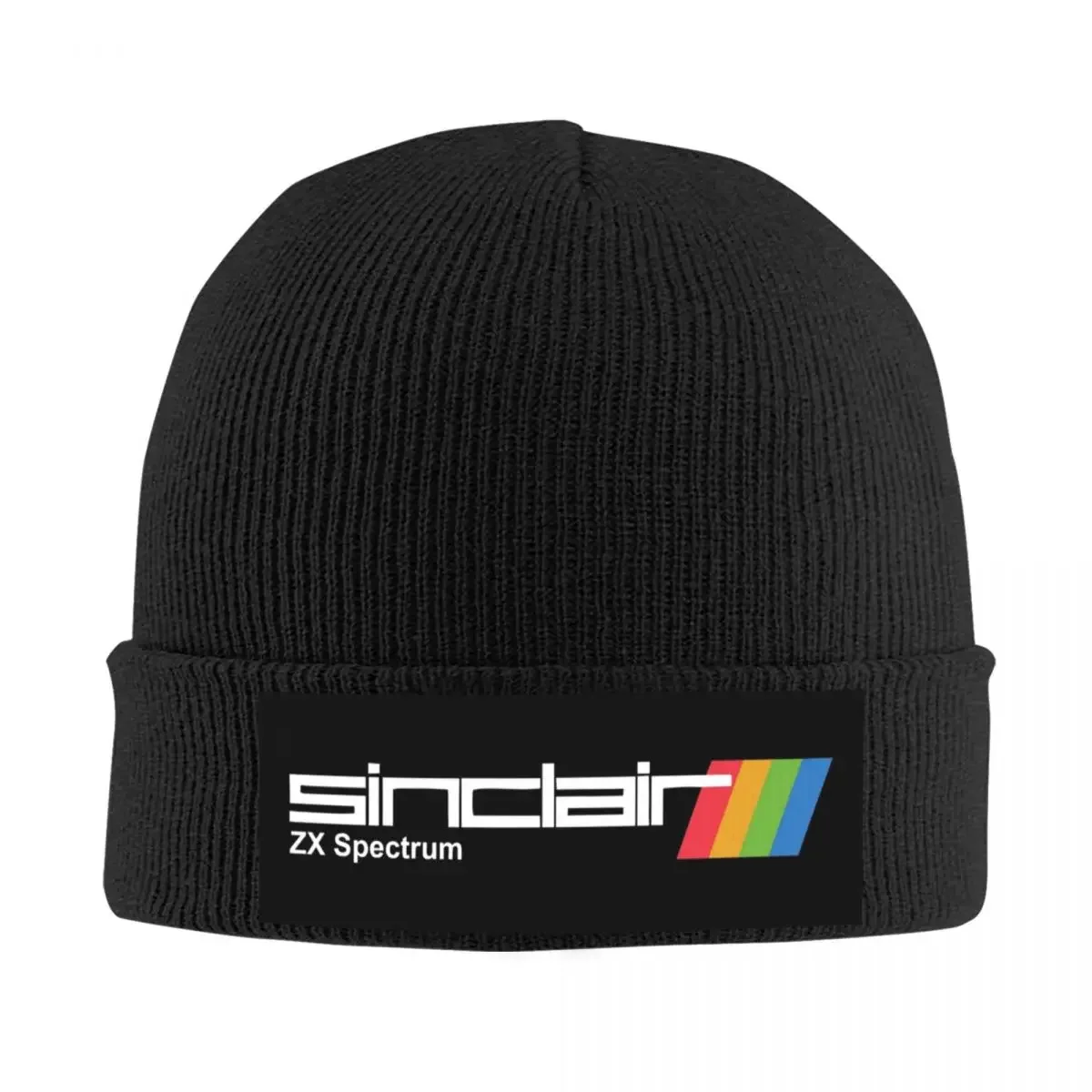 ZX Spectrum Warm Knitted Cap Hip Hop Bonnet Hat Autumn Winter Outdoor Beanies Hats for Men Women Adult