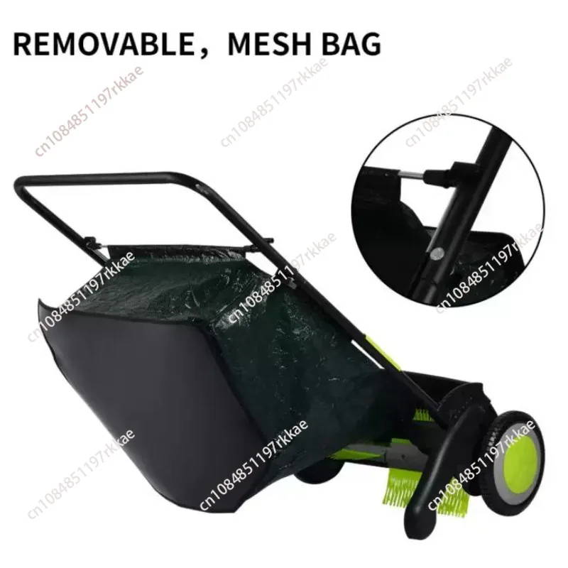 Manual Leaf Collection Multi-Functional Leaf and Grass Collector, Hand-Push Sweeping Vehicle, Lawn Cleaning Machine