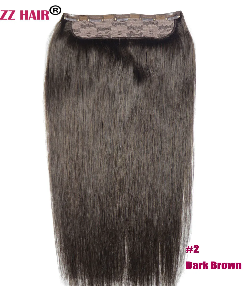 ZZHAIR 100% Brazilian Human Remy Hair Extensions 16\