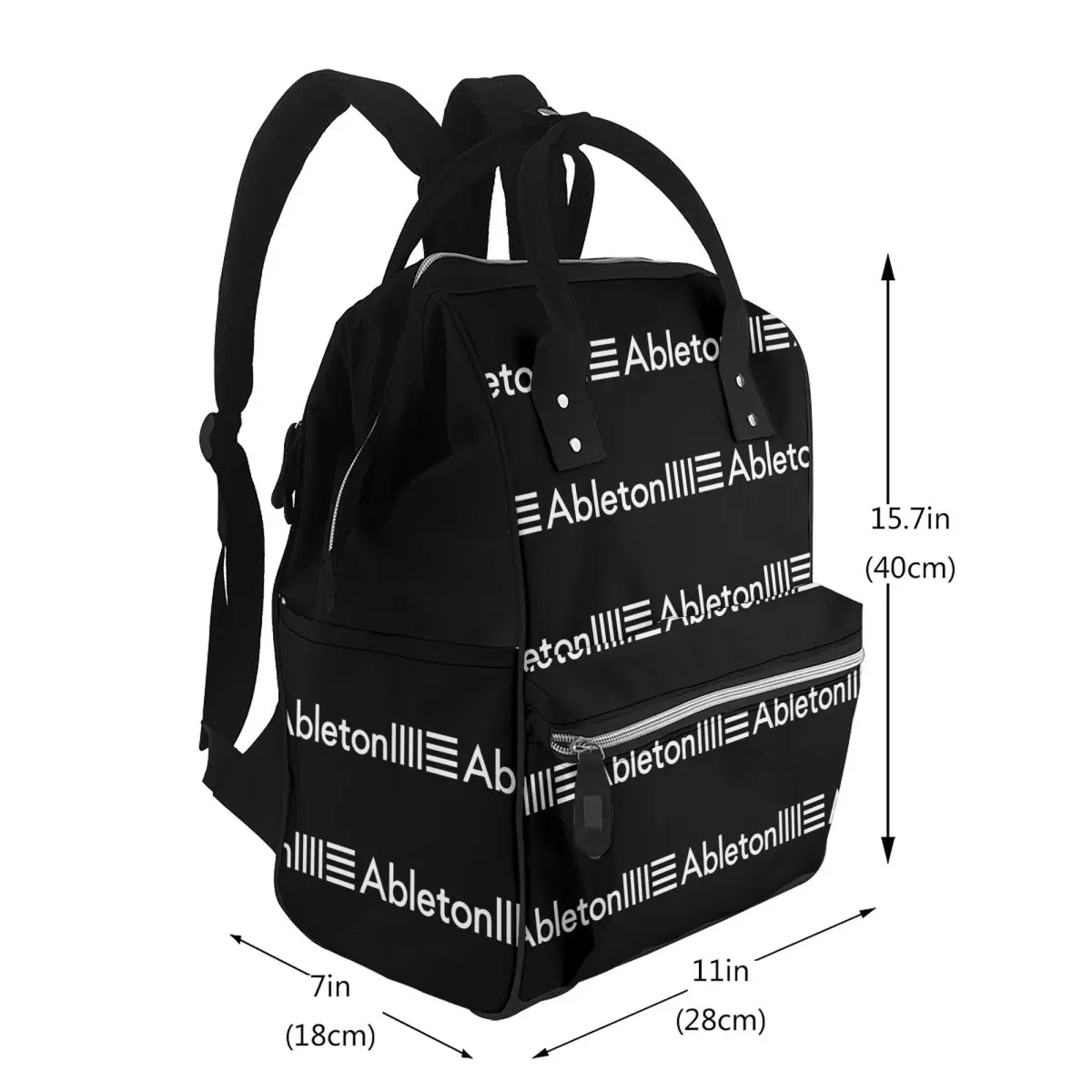 Ableton Live Logo Student Backpack School Bag Hiking Travel Daypack for Men Women Bookbag Shoulder Bags