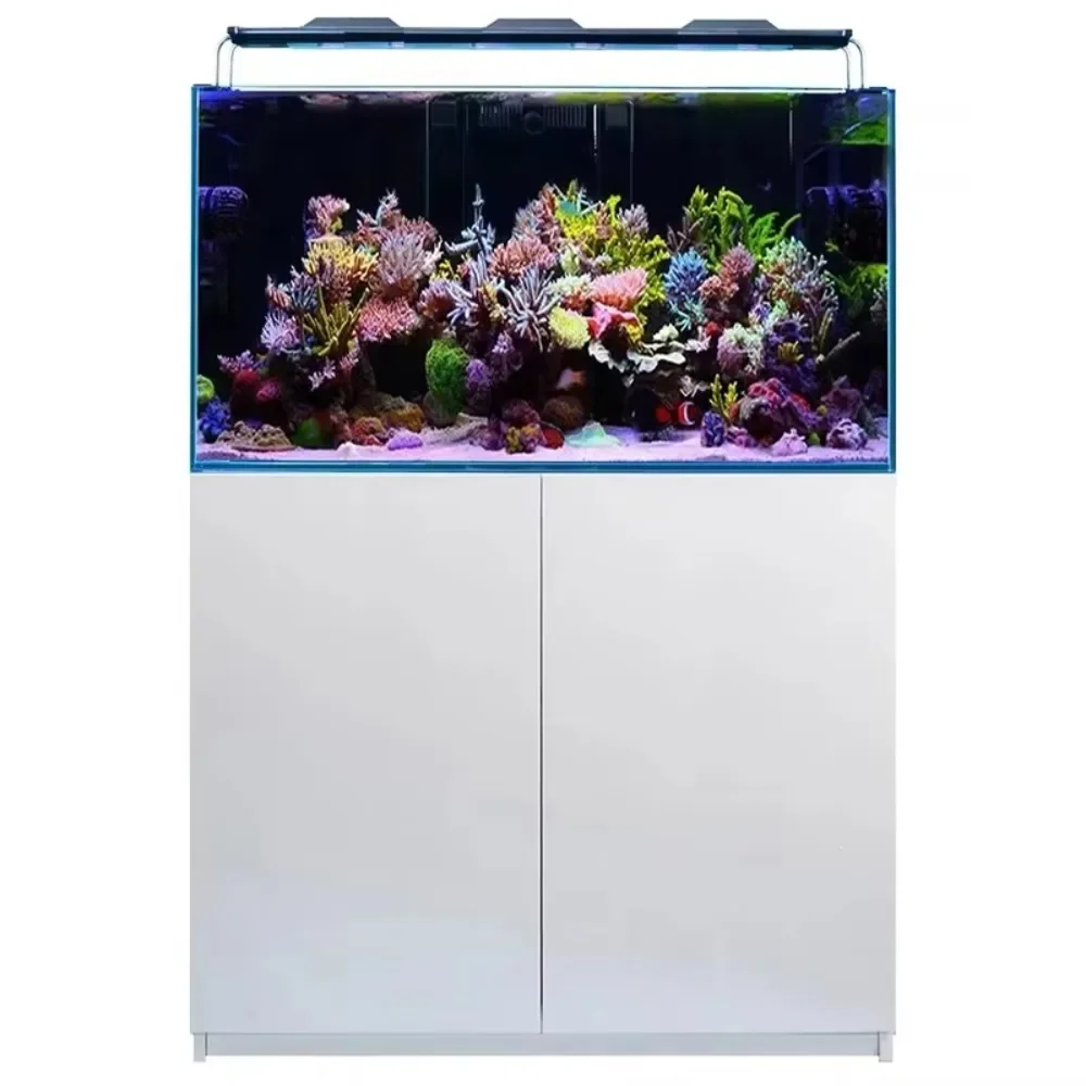 Acuario Rectangular de Vidrio Ecológico RedSea Reefer 250L G3+, Mueble de Lujo para Acuario, para Hogar u Oficina, para Sala de Estar