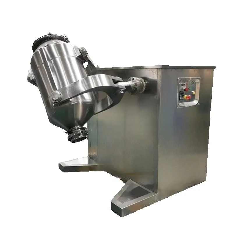 3D Mixer Machine For Dry Chili Pepper Seasoning Powder Food Flour Spices And Three-Dimensional Shape Mixing