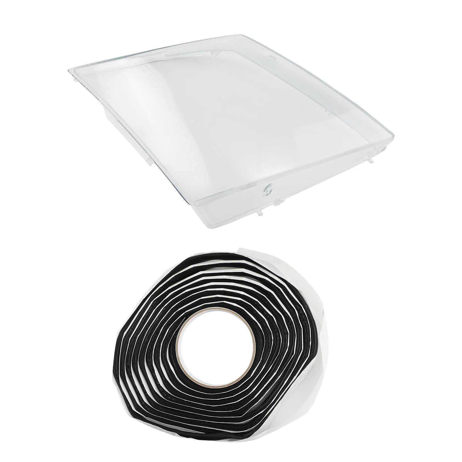 Transparent Pair Light Shell +Sealant Glue For Cadillac CTS 08-2013