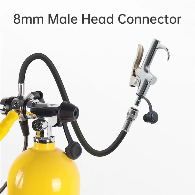 

B72A Очистка Наконечник Быстрая чистка Инструменты для подводного плавания Воздушное сопло Оборудование для дайвинга