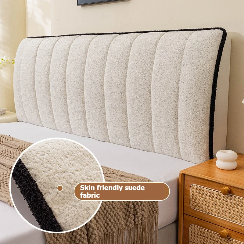 

2026 New Style Chenille Velvet Headboard Cover Quilted Elastic Thickened Comfortable Durable Soft Premium Feel Headboard Cover