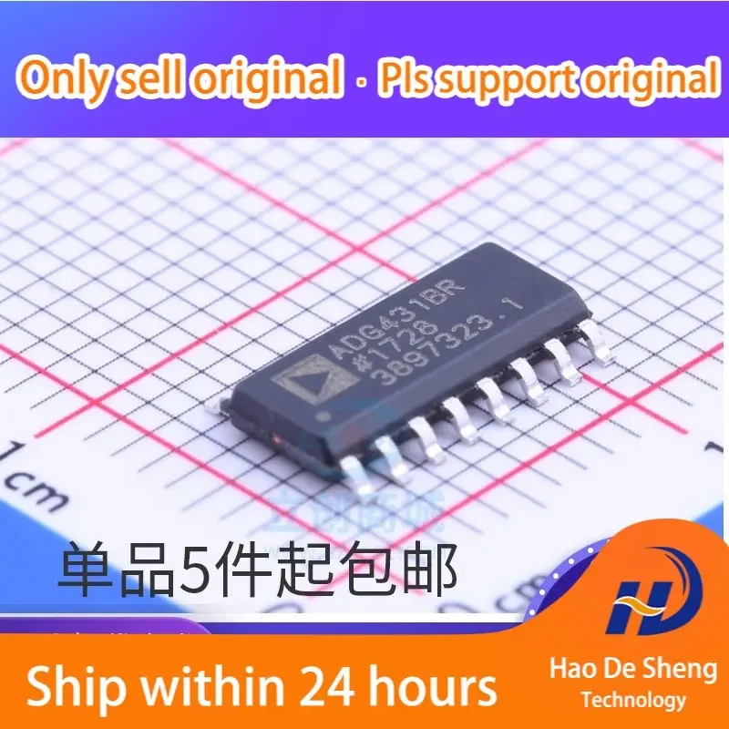 

10PCS/LOT ADG431BRZ ADG431BR SOP16 IC New Original In Stock