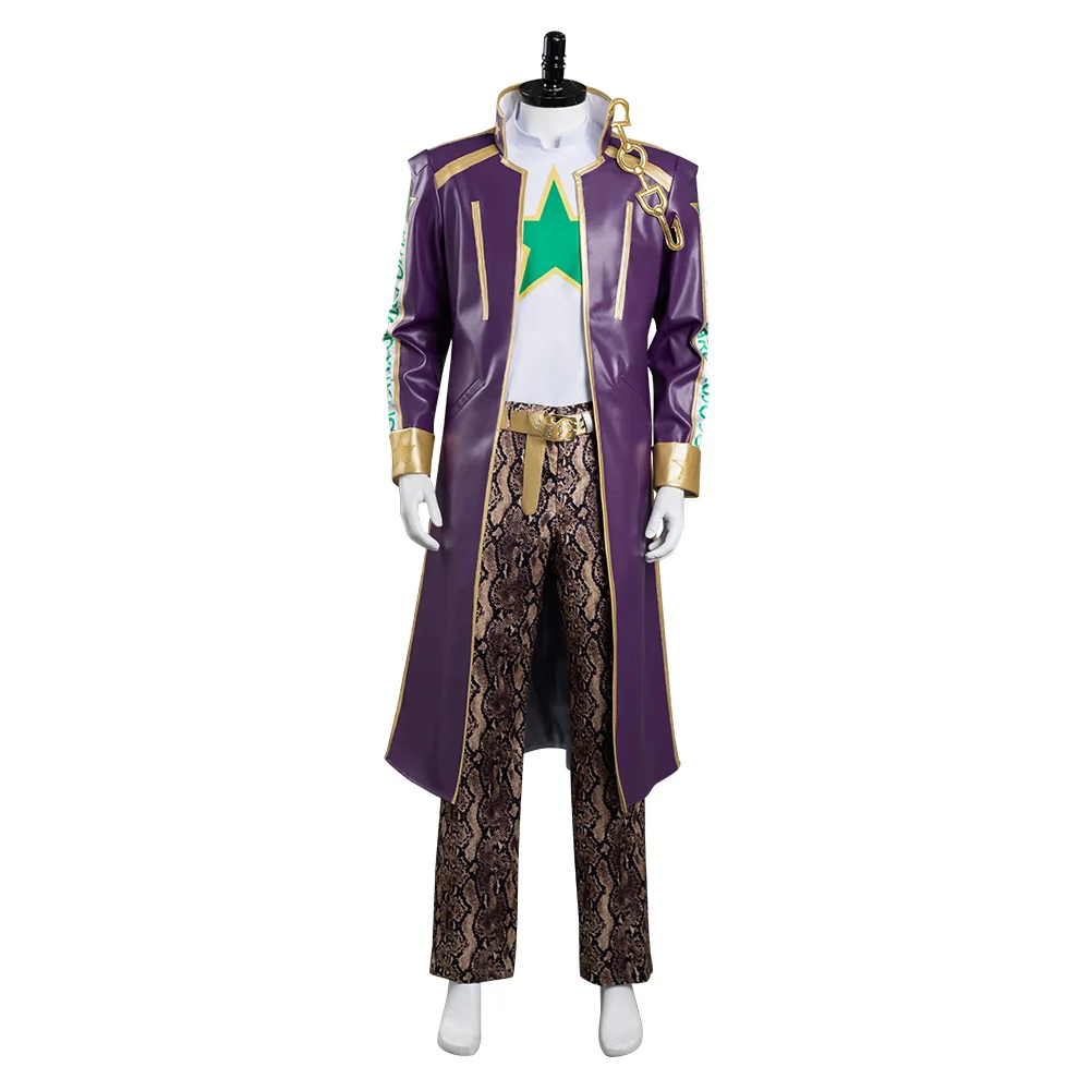 Anime JoJo‘s Bizarre Adventure Stone Ocean Kujo Jotaro Cosplay Costume