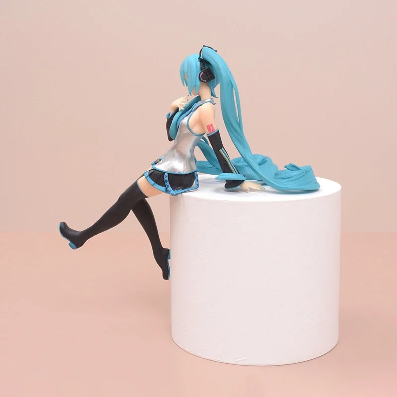 Hatsune miku presse tasse nudeln action anime figur spielzeug schüchtern sexy schönes mädchen ver. Figuren Auto Ornament Sammler modell