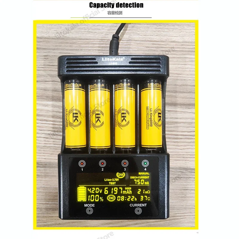 3PCS LiitoKala King6000-N 3.7V 21700 6000mAh Top High-performance Rechargeable Battery for power tools and flashlight