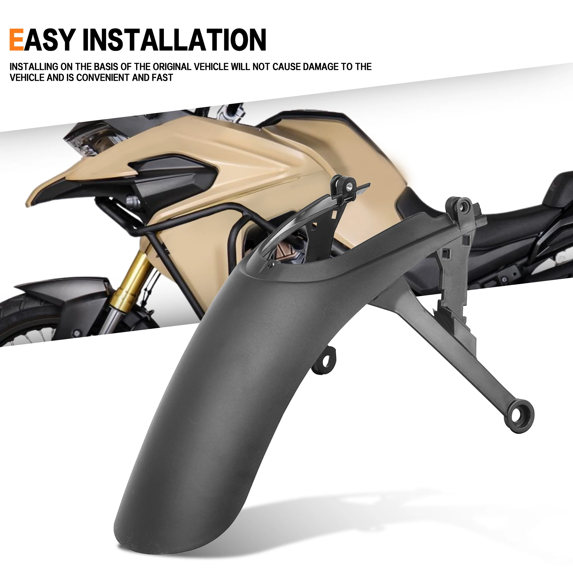 Accesorios para motocicleta 702X para Benelli TRK502 TRK702X TRK 502x 552X extensión de guardabarros extensor de guardabarros delantero contra salpicaduras