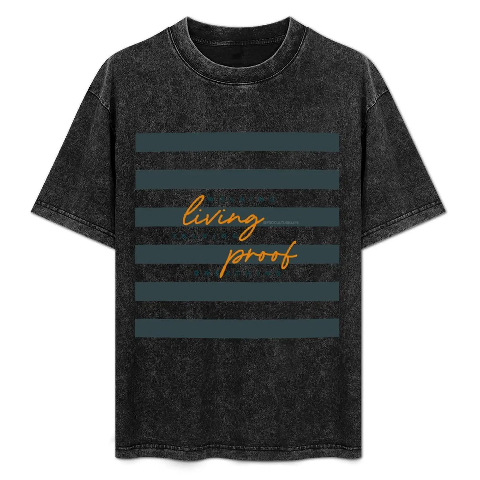 

Walking, Talking, Breathing, Living Proof T-Shirt Work Basic Short Sleeve Top