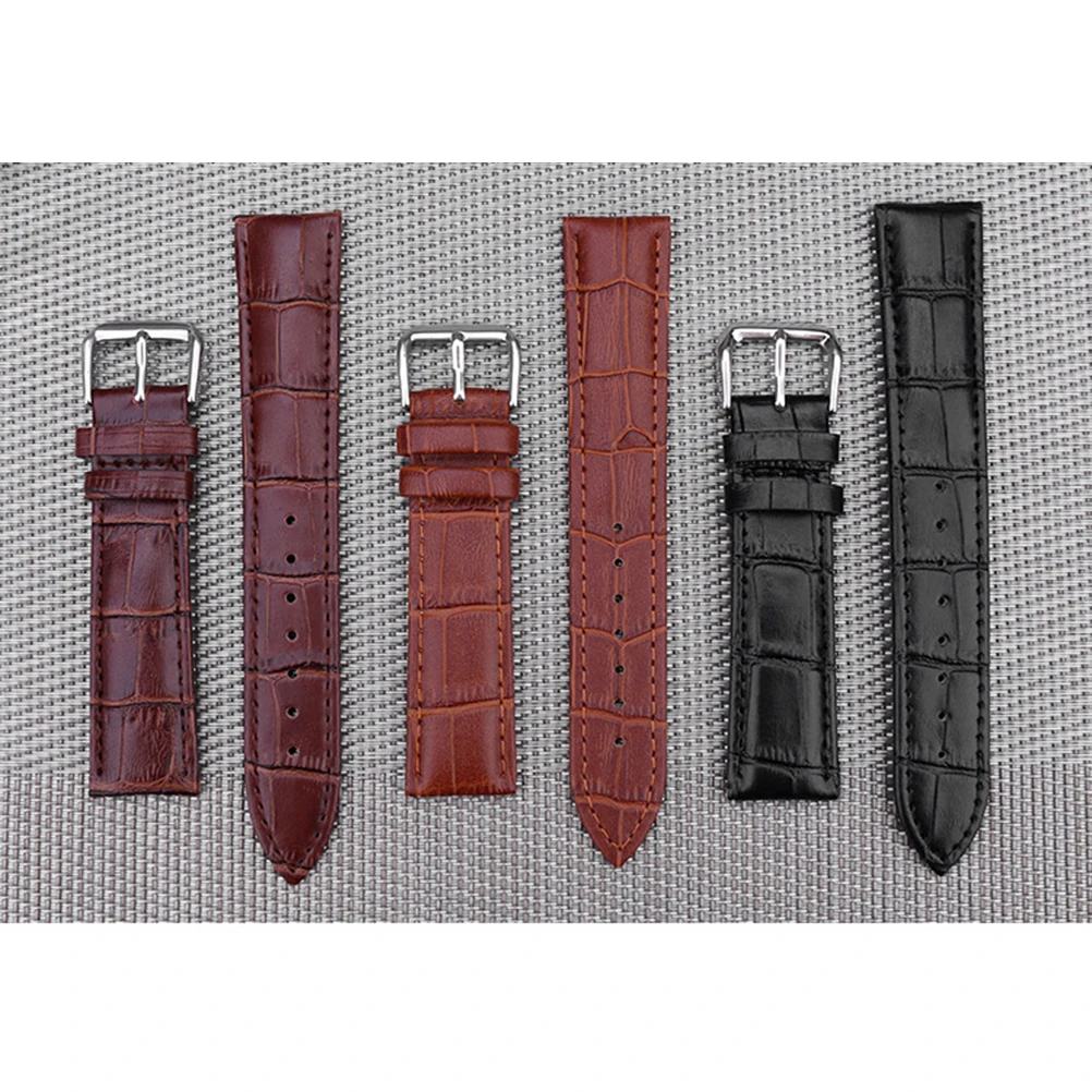 

Bamboo Grain Watchband Replacement Strap for Watch Adjustable Size Women Men Daily Style Fashion Accessories