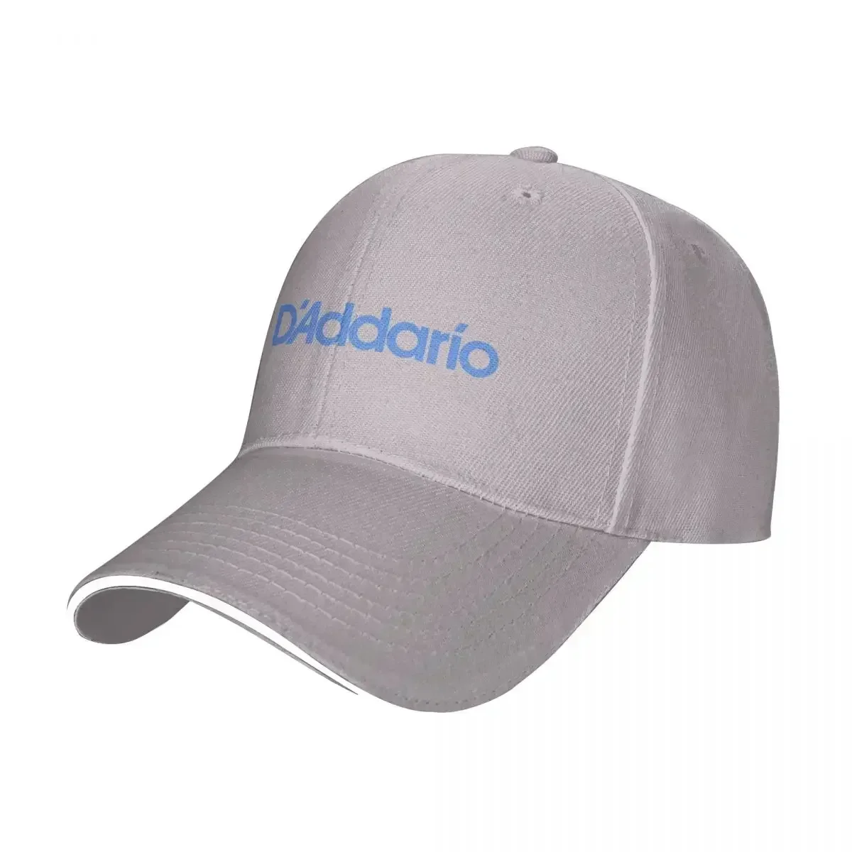 D'addario String Blue Logo Baseball Caps Snapback Men Women Hats Adjustable Casual Cap Streetwear Baseball Hat Polychromatic