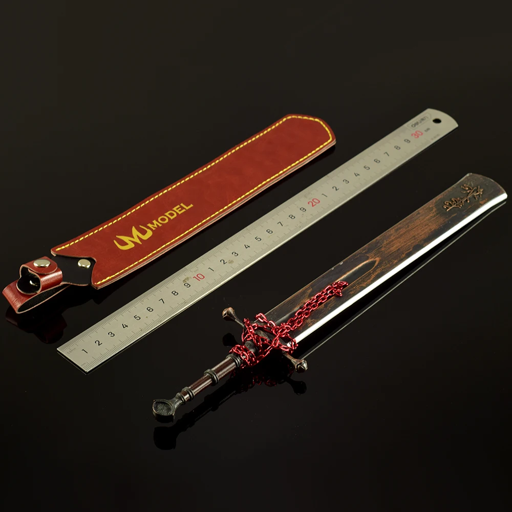 30 cm Marais Henker Schwert Spielzeug Japanische Anime Soul Spiel Peripherie Modell Handgemachte Legierung DIY Festival Geschenk und Spielzeug Dekorieren