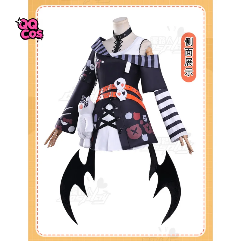 فتاة سحرية ساحرة محاكمة ساواتو كوكو أزياء تنكرية للهالوين كرنفال عيد الميلاد لعب الأدوار فستان شعر مستعار QQcos #2