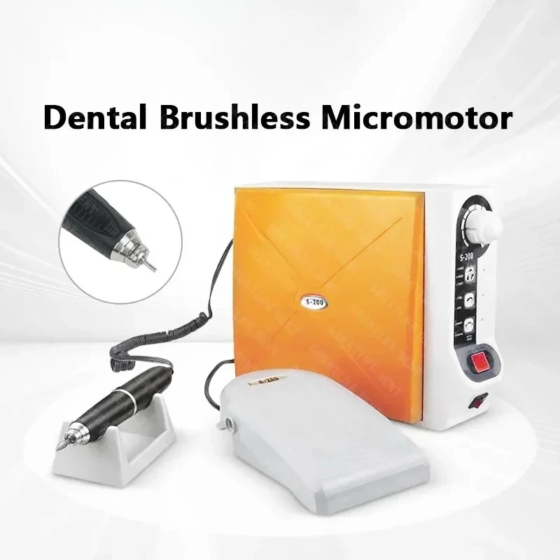 Premium 60000RPM Micromotor Lab Micro Motor Control High Speed Brushless with Handpiece Drill Polishing Machine