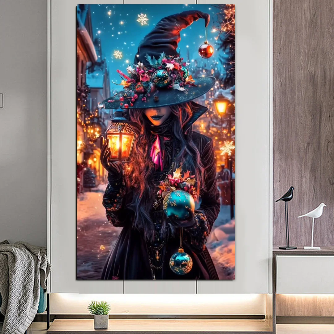

Witches DIY Diamond Painting Large Size New 2026 Full Square Round Diamond Art Embroidery Cross Stitch Kits For Home Decor Gift