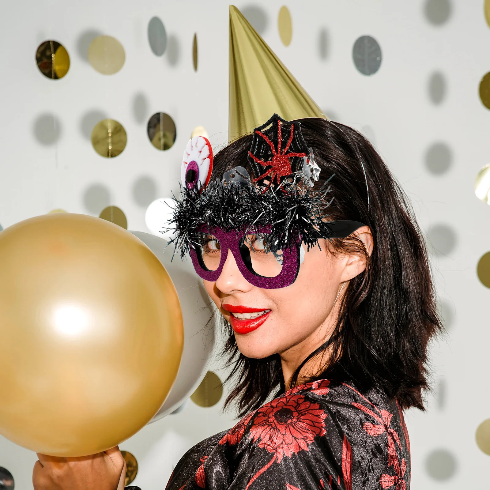 

Забавные очки на Хэллоуин, вечерние очки, реквизит для косплея, карнавальный фестивальный декор, уникальный легкий аксессуар для костюма