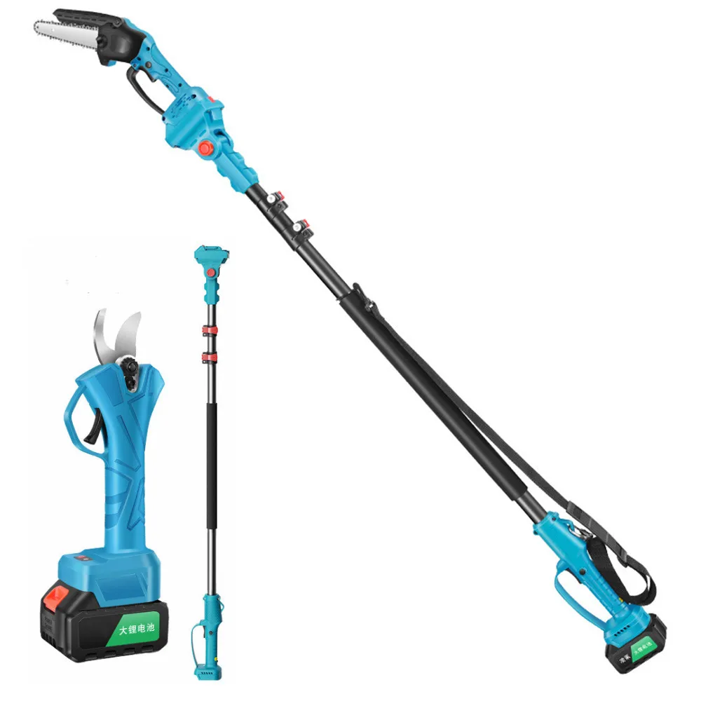 

Electric High Branch Saw, Pruning Shears, Telescopic Pole 전기톱 Chainsaw チェンソー 전지가위 전동 Varilla Telescópica Bateris Para Podar 고지톱