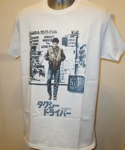 

Taxi Driver Japan Poster T Shirt Mean Streets The Irishman Goodfellas Casino 263