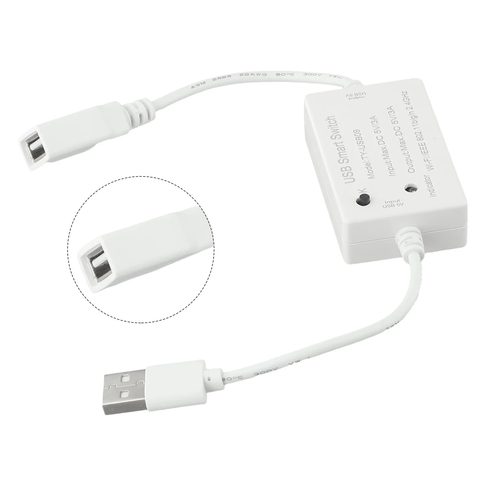 Circuit Breaker USB Smart Switch Voice Control WIFI Controller USB Smart Switch For Tuya Household Appliance Remote Control