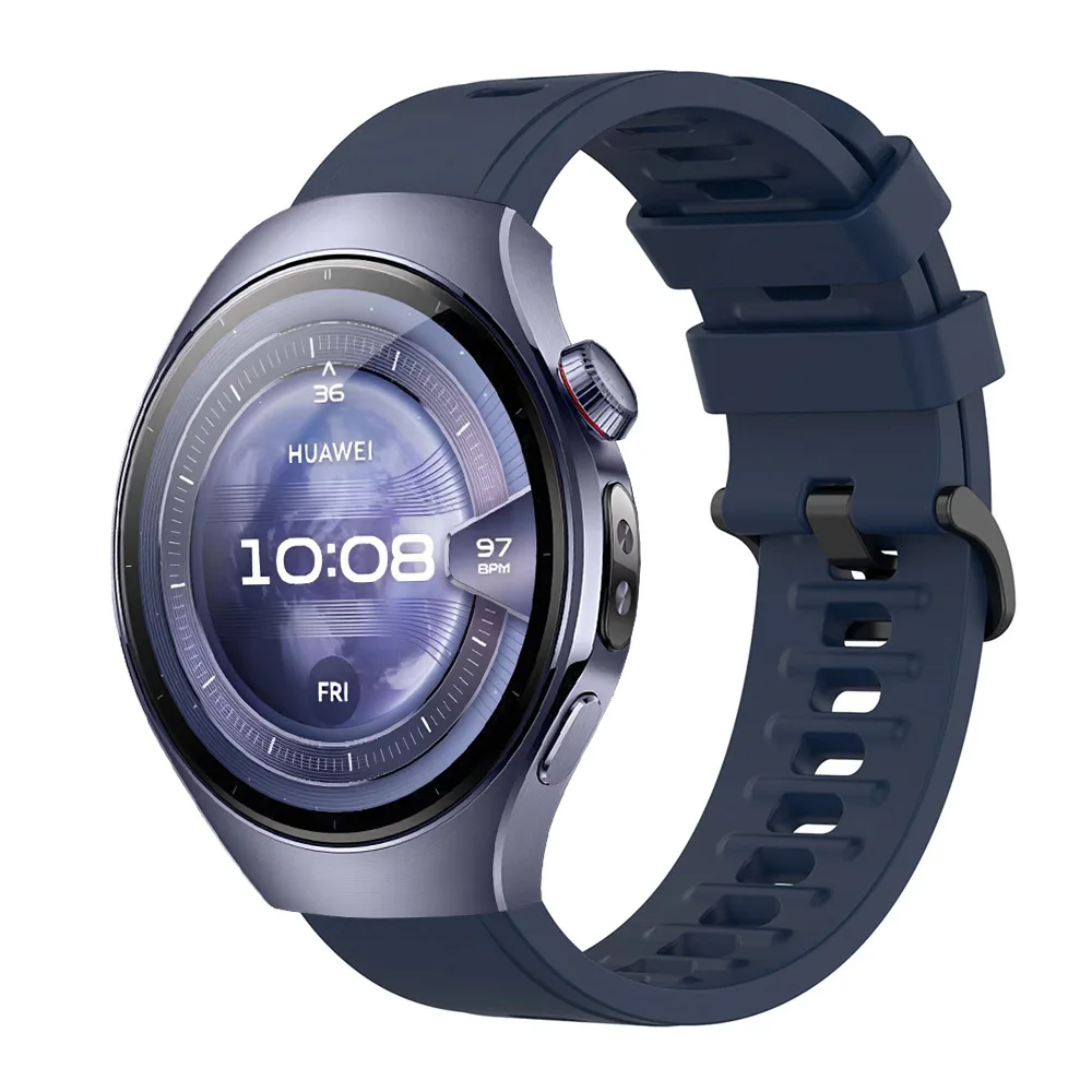 Huawei Watch 5/4 GT5 Pro/GT5用22mm 20mmシリコンストラップ、Huawei Watch GT4 4 3 Pro Amazfit Bip 6/3 Pro用46mmスポーツリストバンド