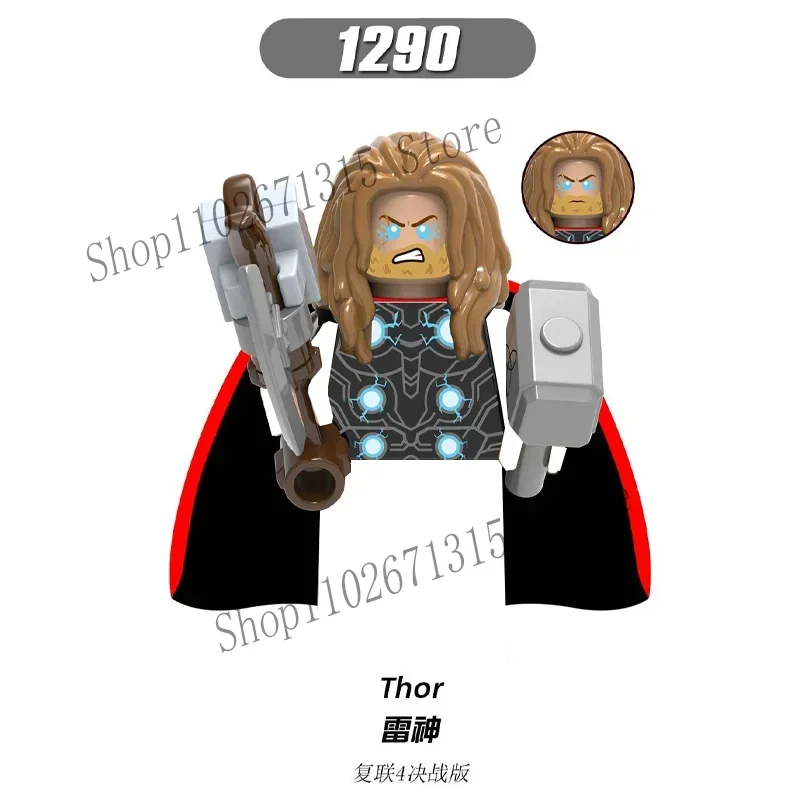 Marvel Avengers Superheld Bouwstenen Iron Man Doctor Strange Hulk Thanos Spider-Man Venom Hawkeye Bricks Toys