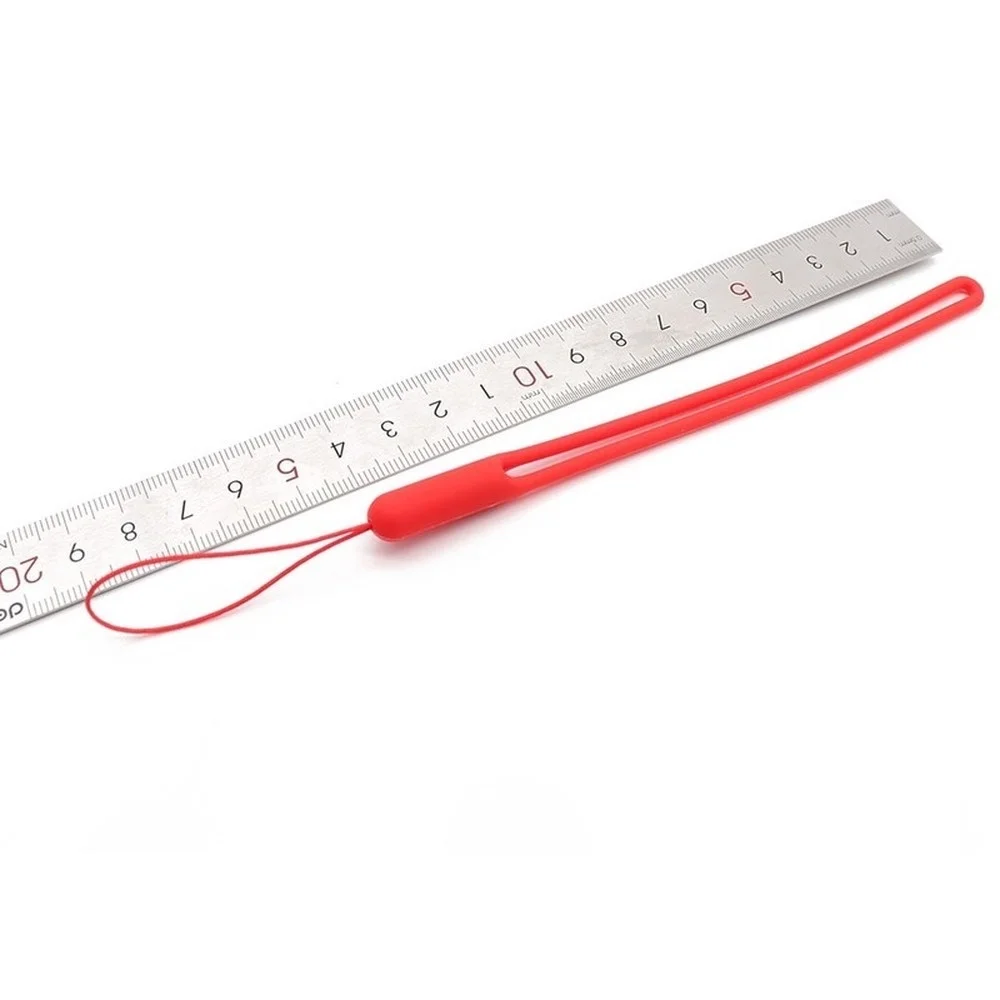 Correas universales de silicona para teléfono, cámara de teléfono para llaves de cordón Flexible, cadena colgante para llavero