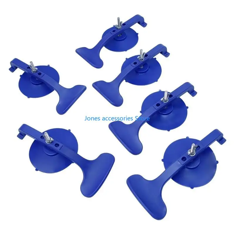 

W8KD Высокая стабильность RE006 Набор присосок 81 мм x 258 мм x 193 мм Синий 6 шт. для ремонта лобового стекла кабриолета