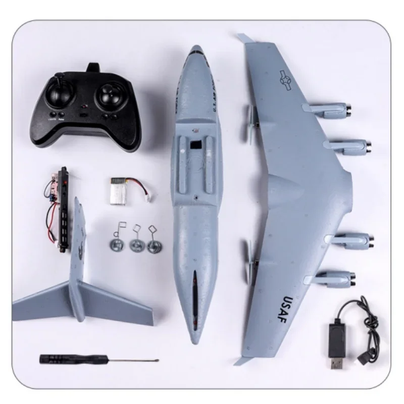 40cm Remote Control Us C17 Transport Aircraft Remote Control Glider Fixed Wing Epp Foam Aircraft Children'S Remote Control Toy