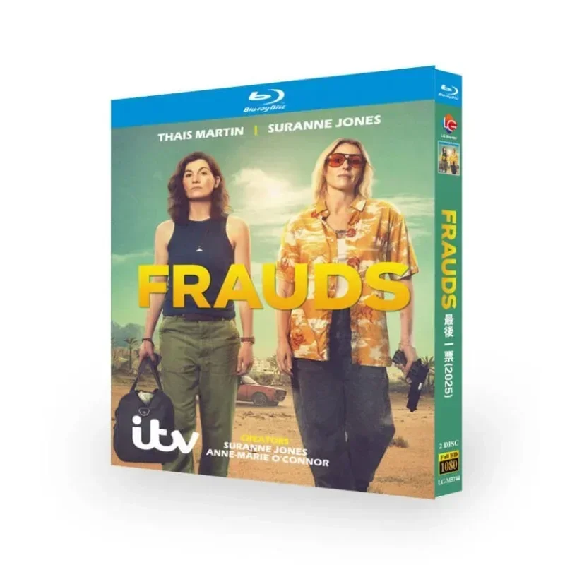 Frauds (2025) 2-Disc All Region New Sealed Box Set Blu-ray disc